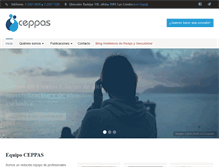 Tablet Screenshot of ceppas.cl